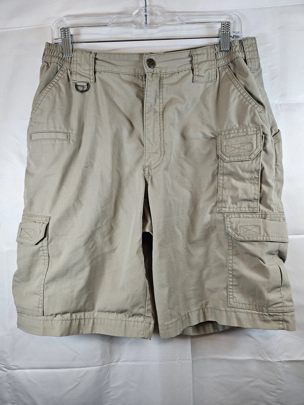 5.11 Tactical Men's Cargo Shorts Khaki 8 Pocket Utility Hiking Camping Fisherman